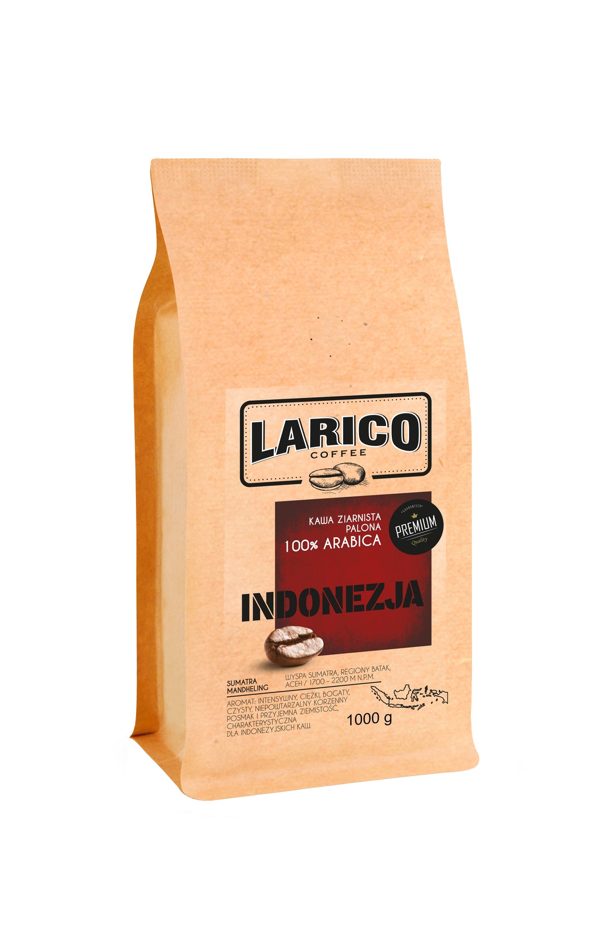 Kawa Ziarnista INDONEZJA SUMATRA 1kg
