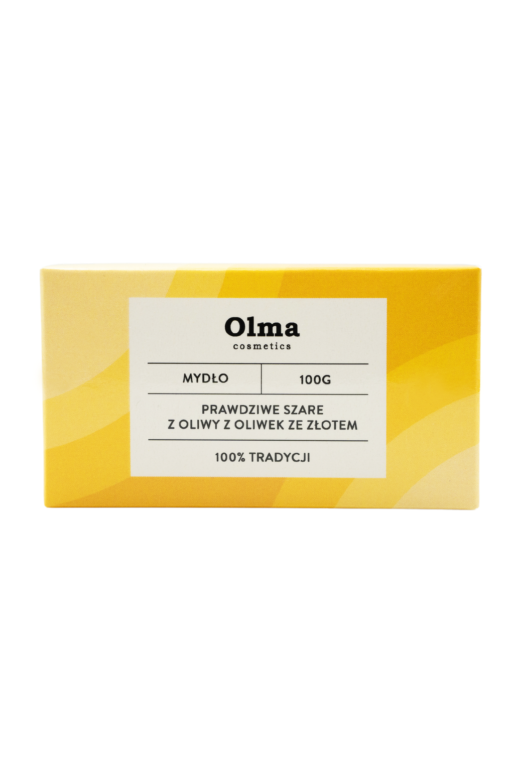 Olma Pharm Mydło "Prawdziwe szare" z Oliwy z Oliwek ze złotem 100g