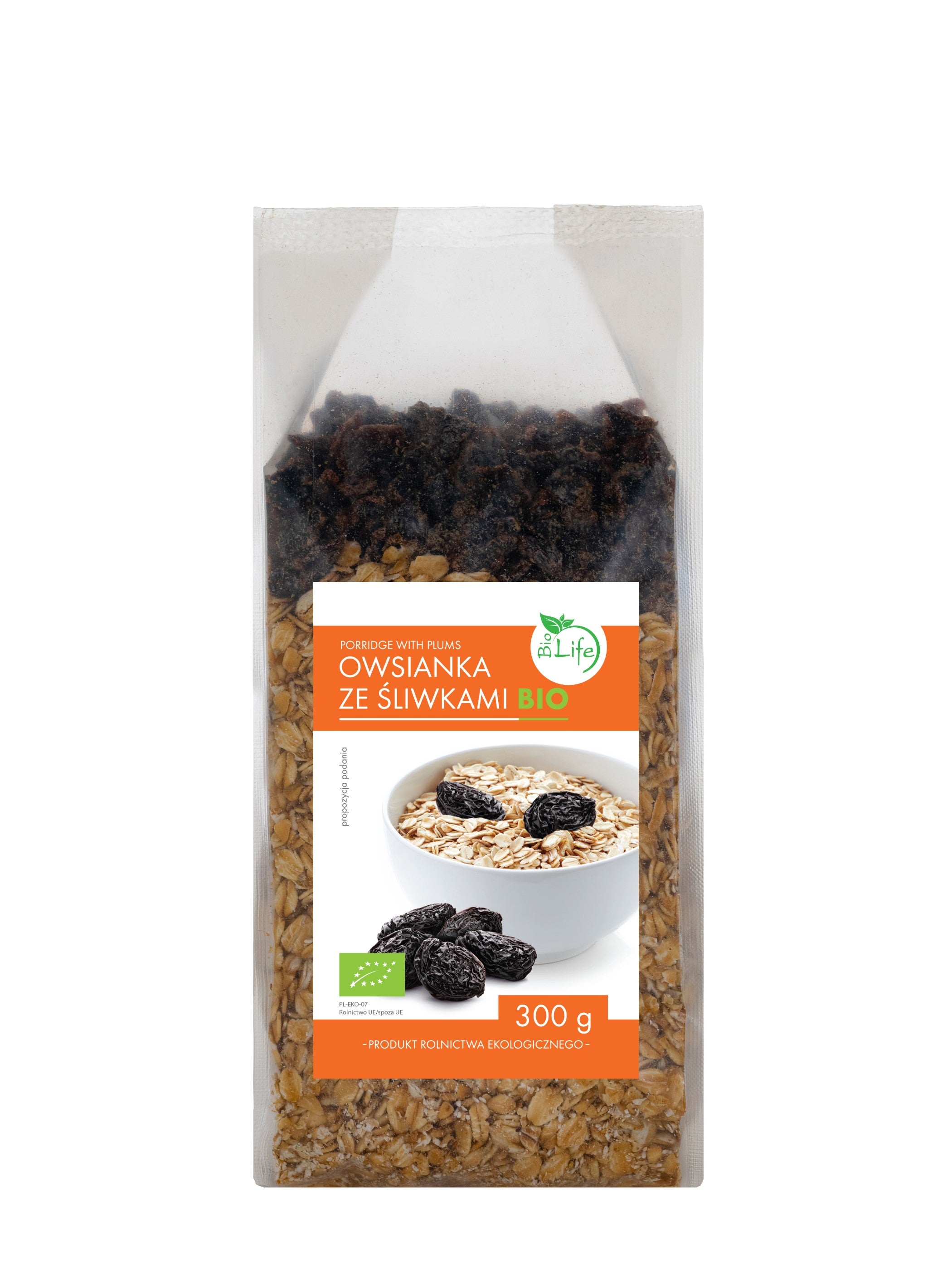 Owsianka ze śliwkami BIO 300g