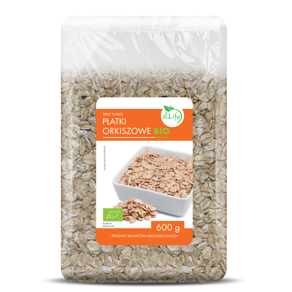 Płatki orkiszowe BIO 600g
