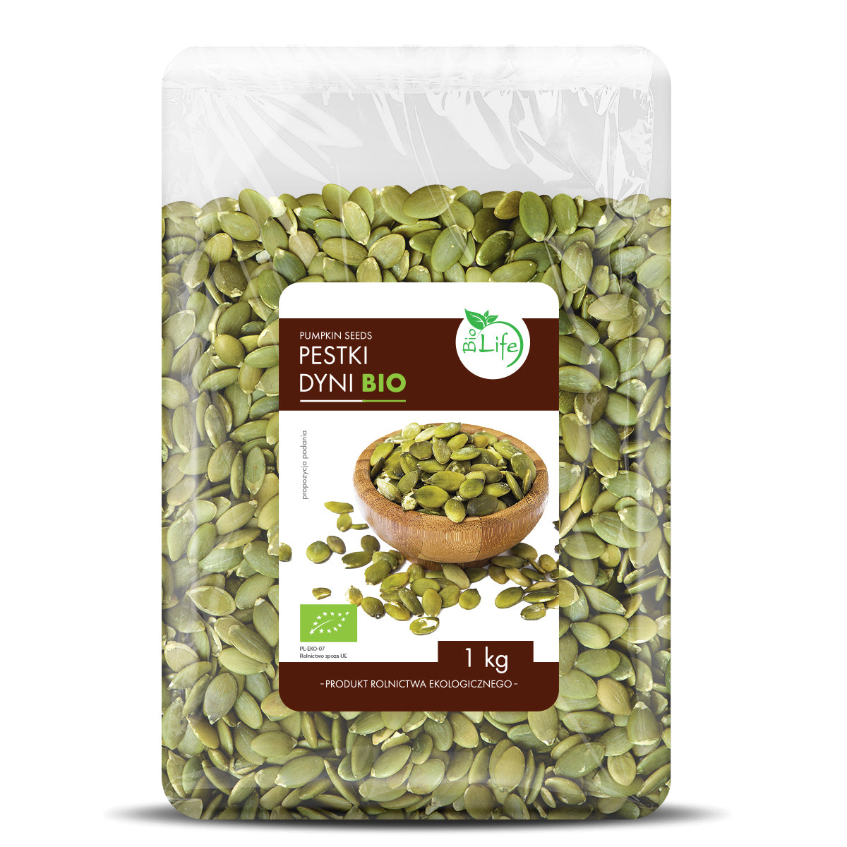 Pestki dyni BIO 1 kg