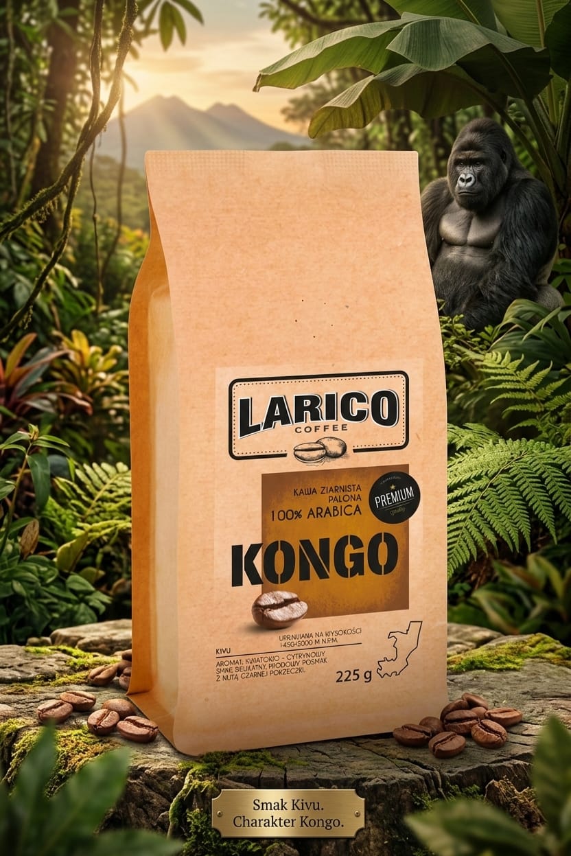 Larico Kawa Ziarnista KONGO 1kg