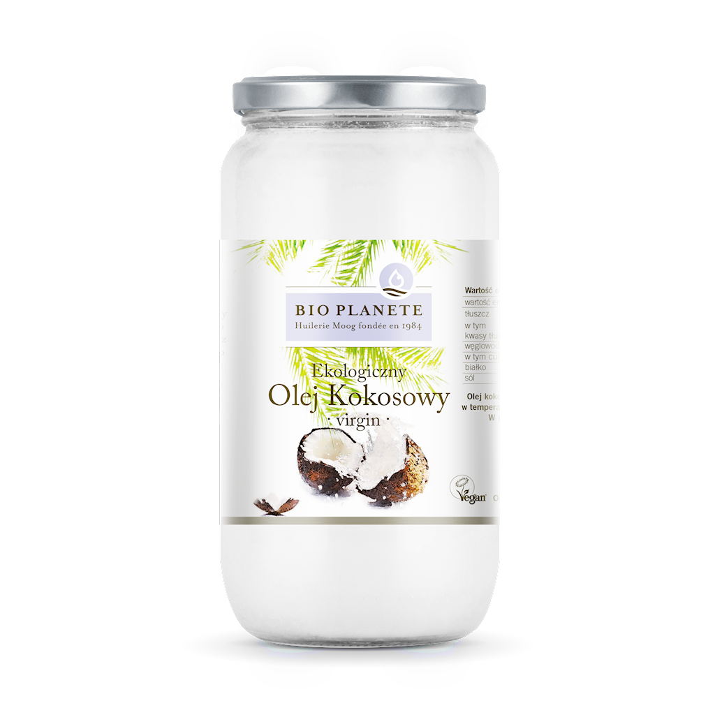 BIO PLANETE Ekologiczny Olej kokosowy Extra Virgin BIO 950ml