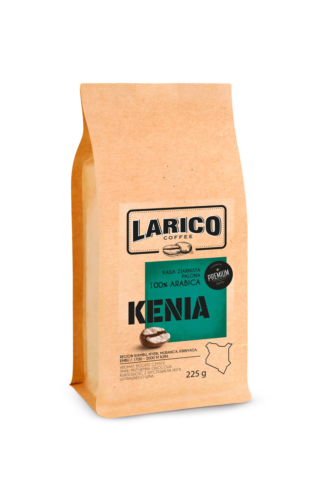 Larico Kawa Ziarnista KENIA 225g