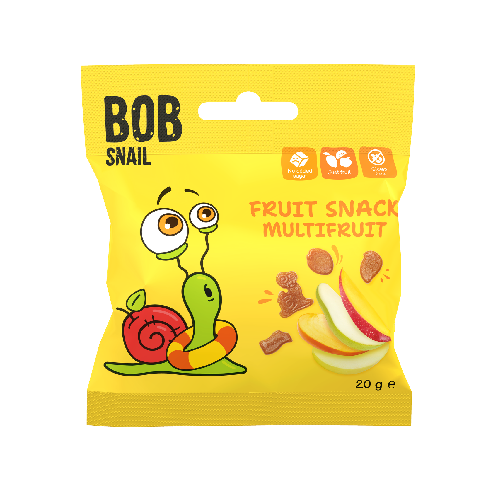 FRUIT SNACK "MULTIFRUIT" ВОB SNAIL 20 G