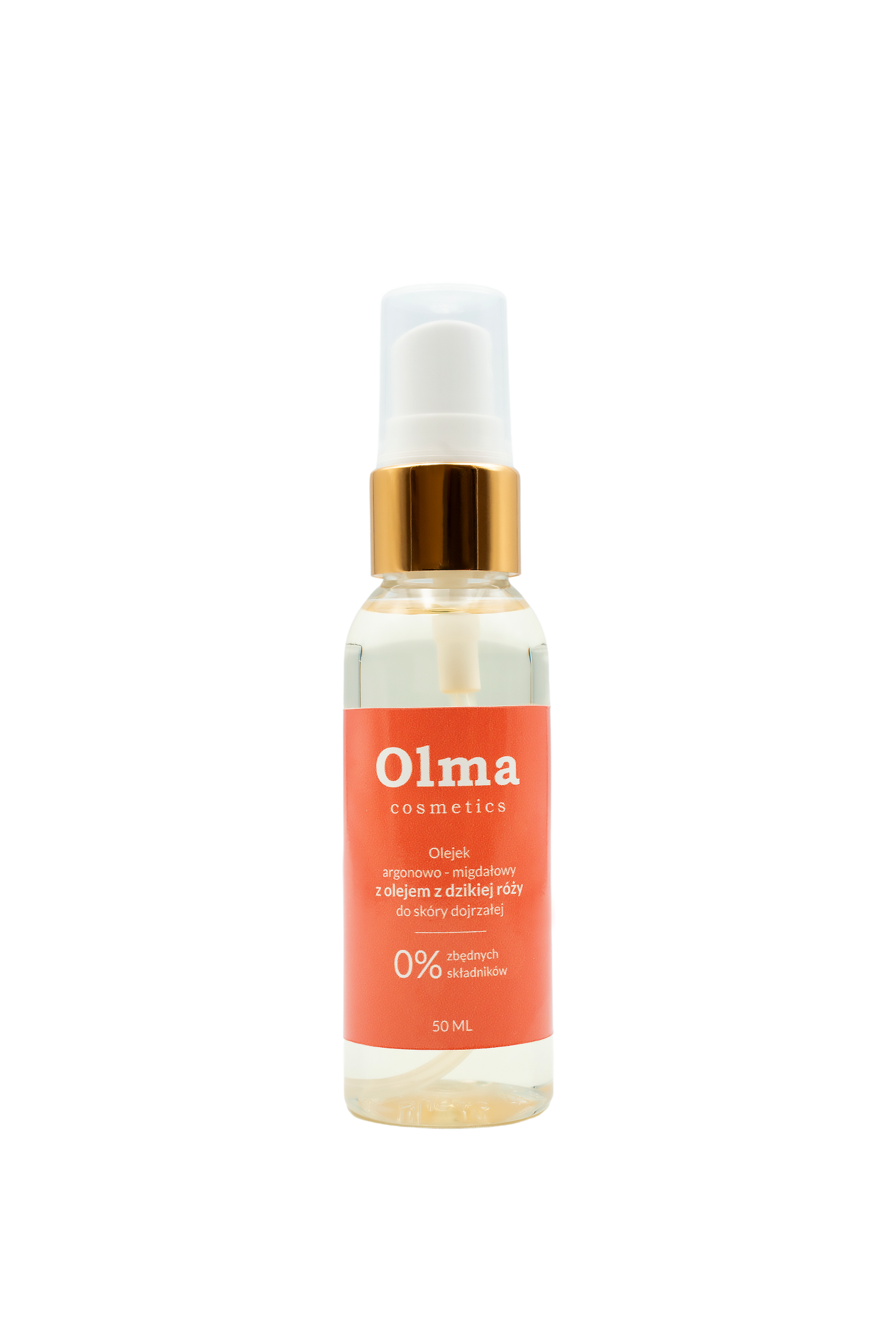 Olejek argonowo - migdałowy z olejem z dzikiej róży - Do skóry dojrzałej 50 ml