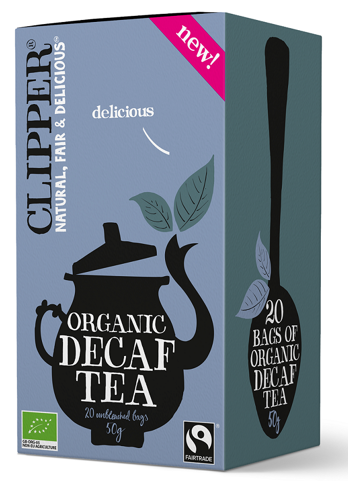 CLIPPER Ekologiczna Herbata czarna Bezteinowa FAIR TRADE BIO (20szt x 2,5 g) 50 g