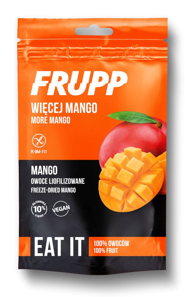 FRUPP Mango liofilizowane bezglutenowe 15g