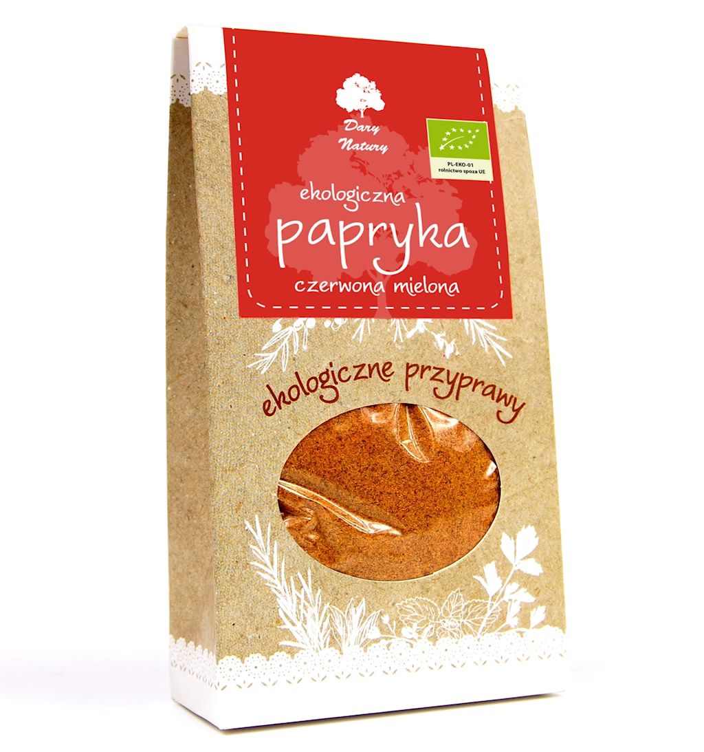 DARY NATURY Ekologiczna Papryka słodka mielona BIO 50g