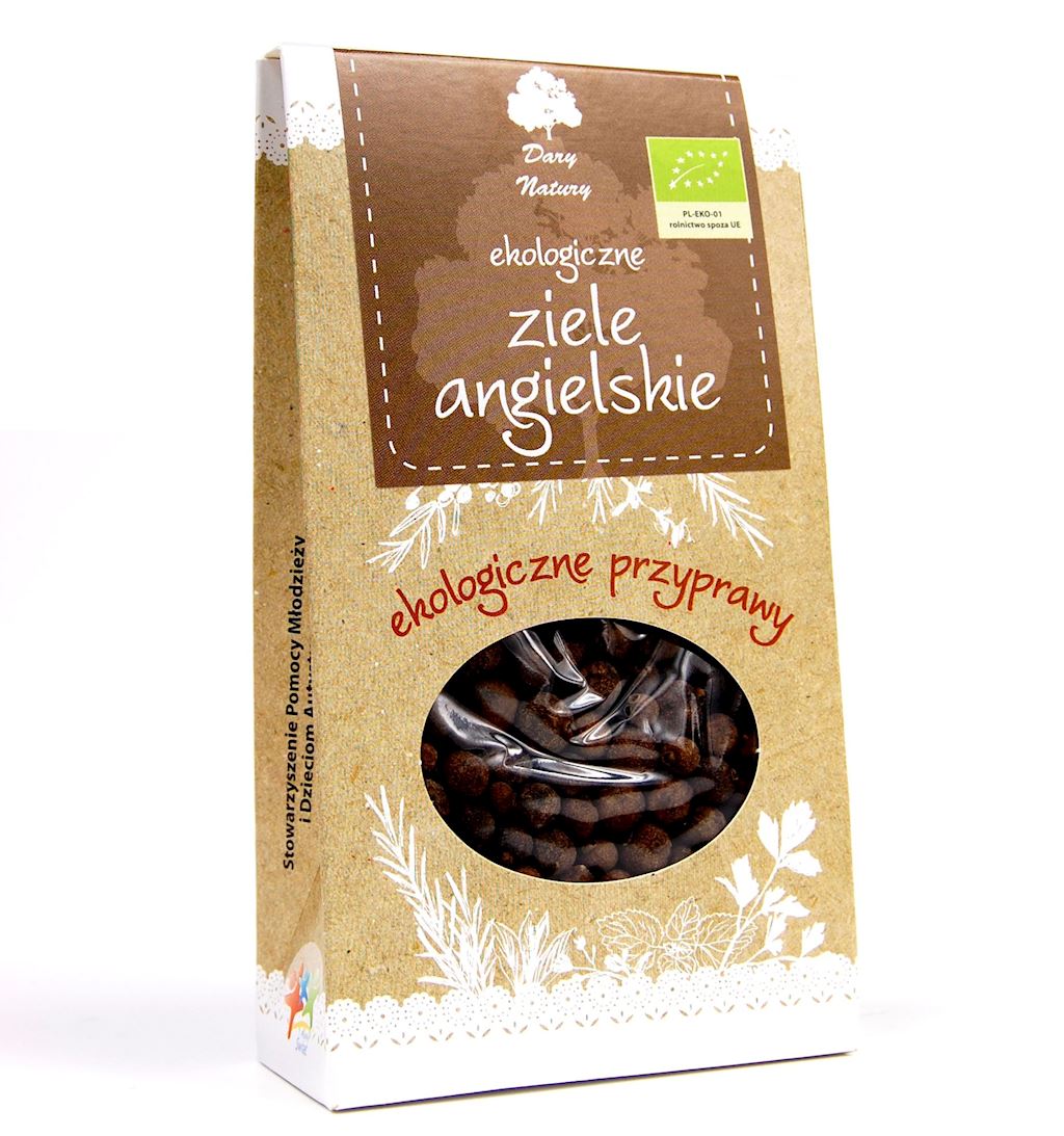 DARY NATURY Ekologiczne Ziele angielskie BIO 50g