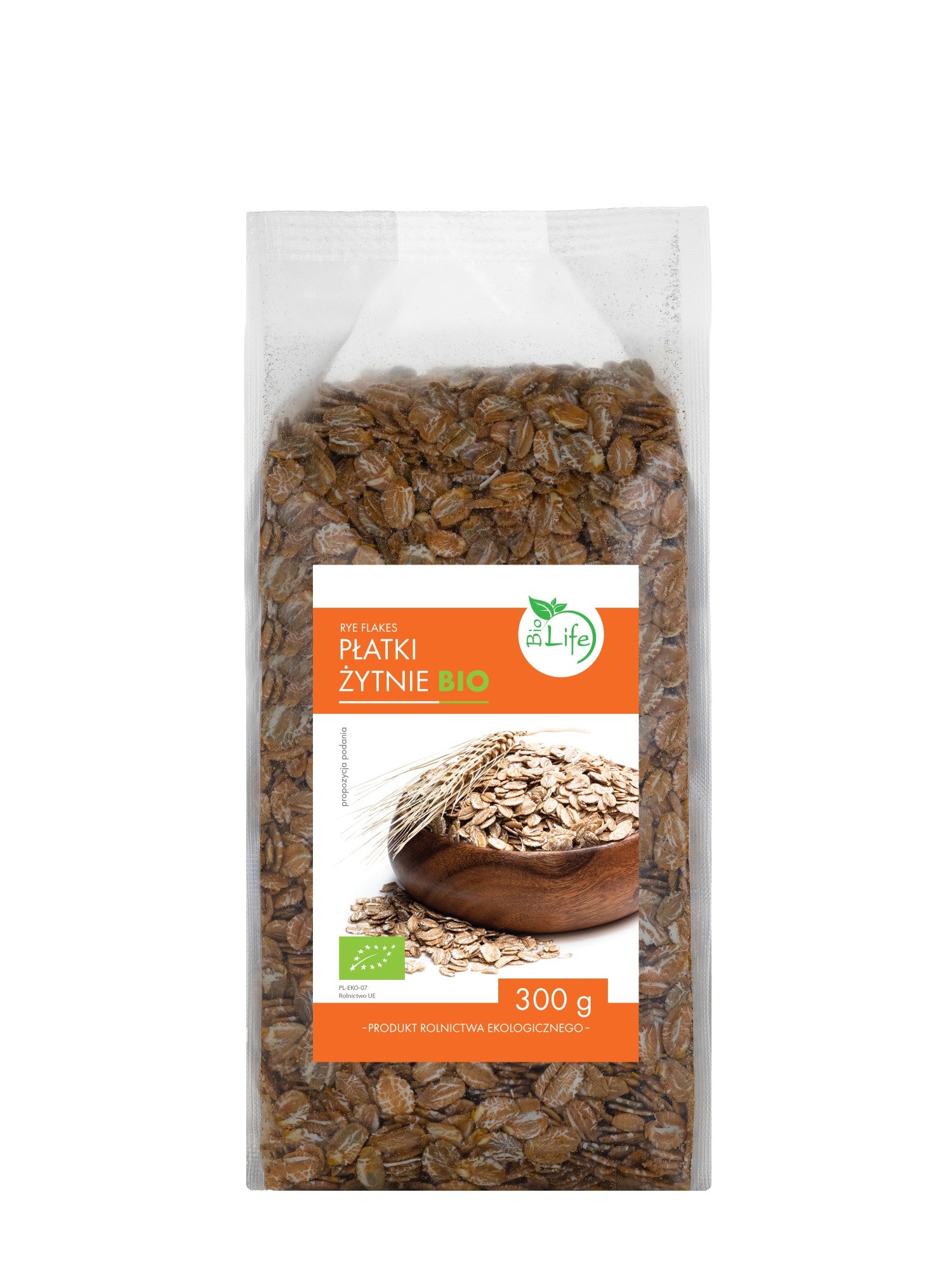 Płatki żytnie BIO 300g