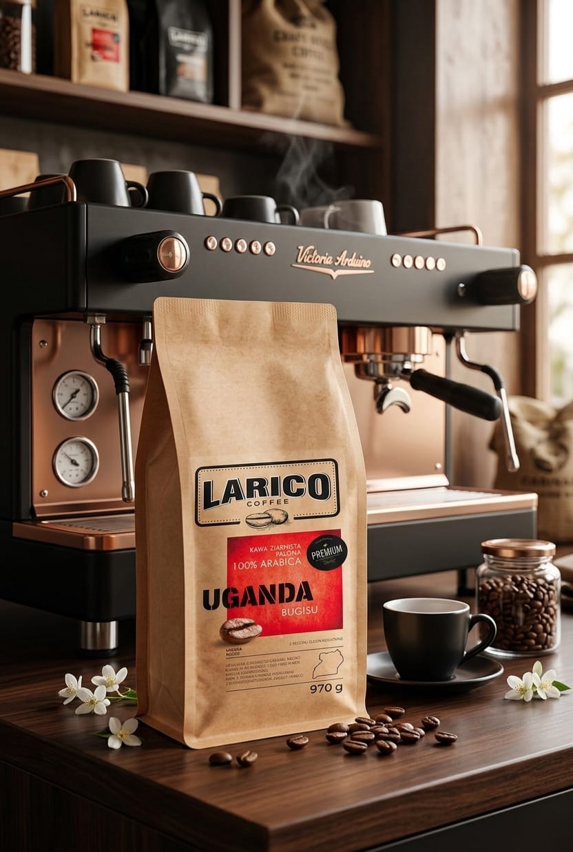 Larico Kawa Ziarnista Uganda Bugisu 225g