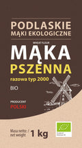 Mąka pszenna razowa BIO 1000g