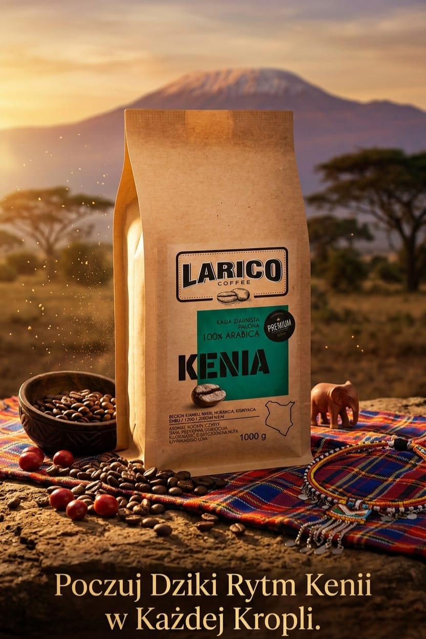 Larico Kawa Ziarnista KENIA 225g