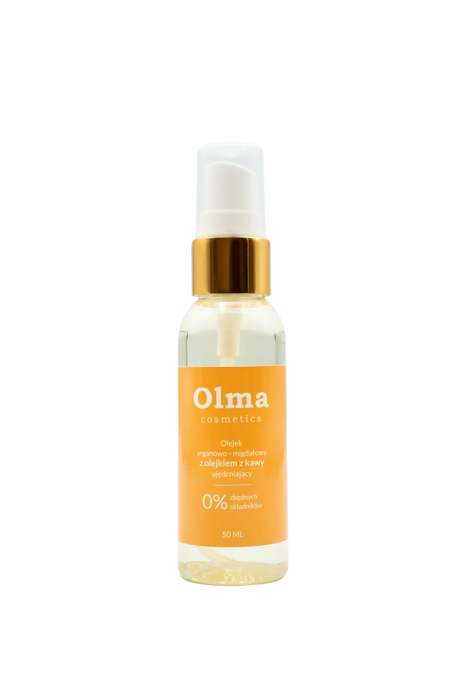 Olejek arganowo - migdałowy z olejkiem z kawy - Ujędrniający 50 ml