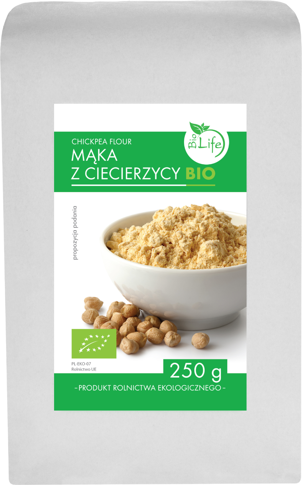 Mąka z ciecierzycy BIO 250g