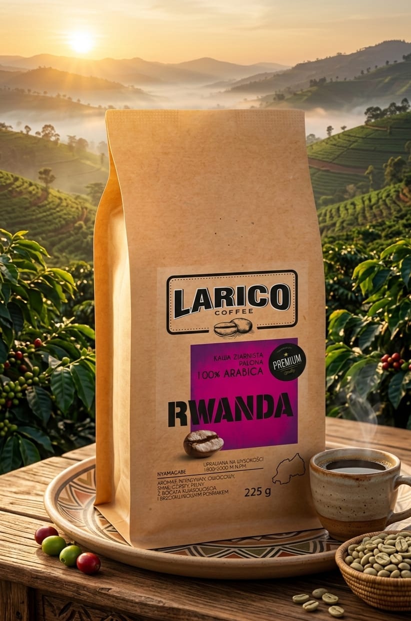 Larico Kawa Ziarnista RWANDA NYAMAGABE 225g