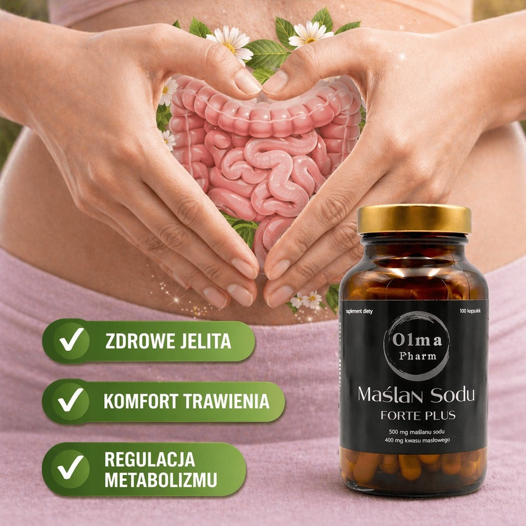 Olma Pharm MAŚLAN SODU Forte Plus 100 kapsułek