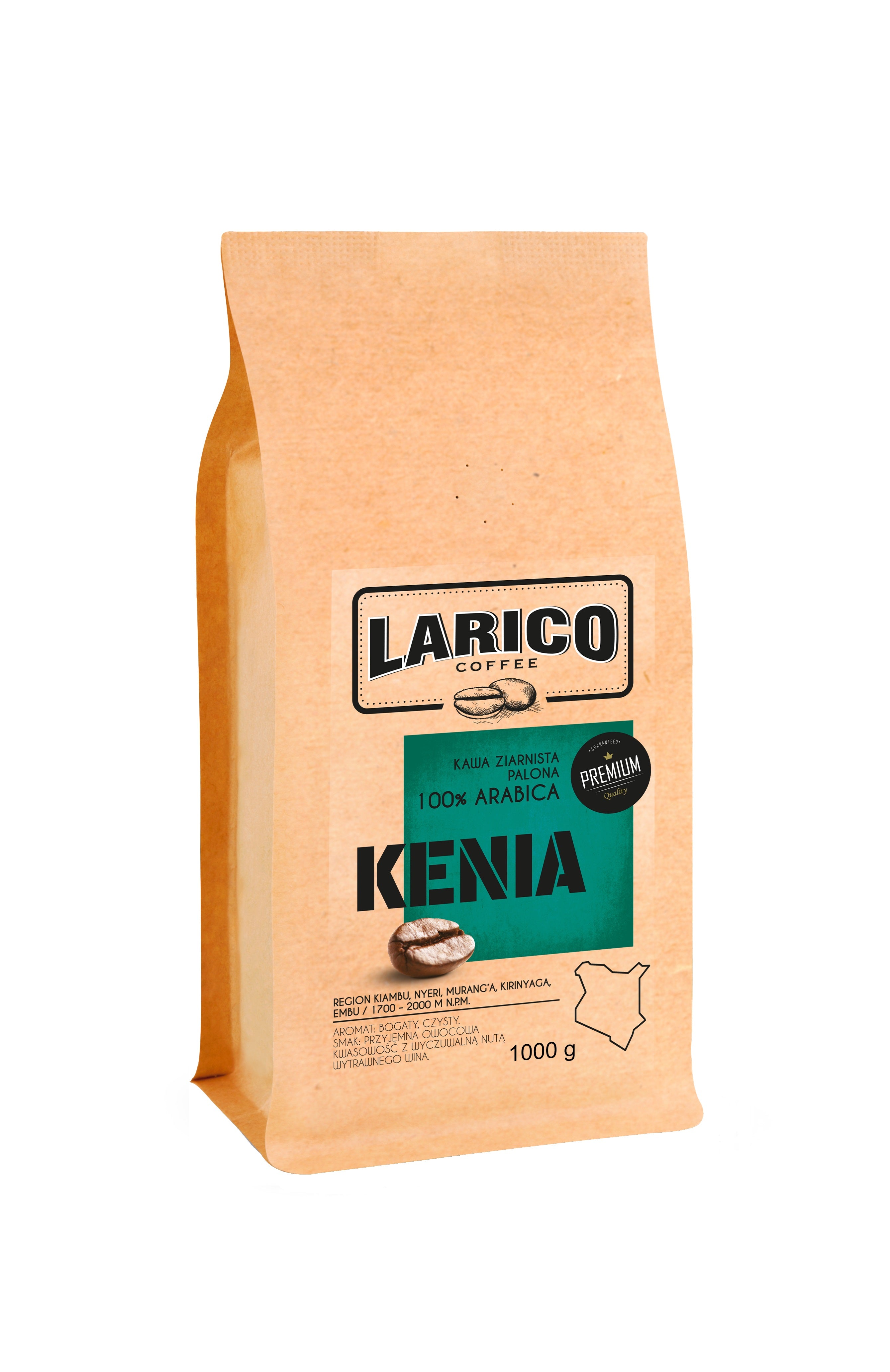Larico Kawa Ziarnista KENIA 1kg