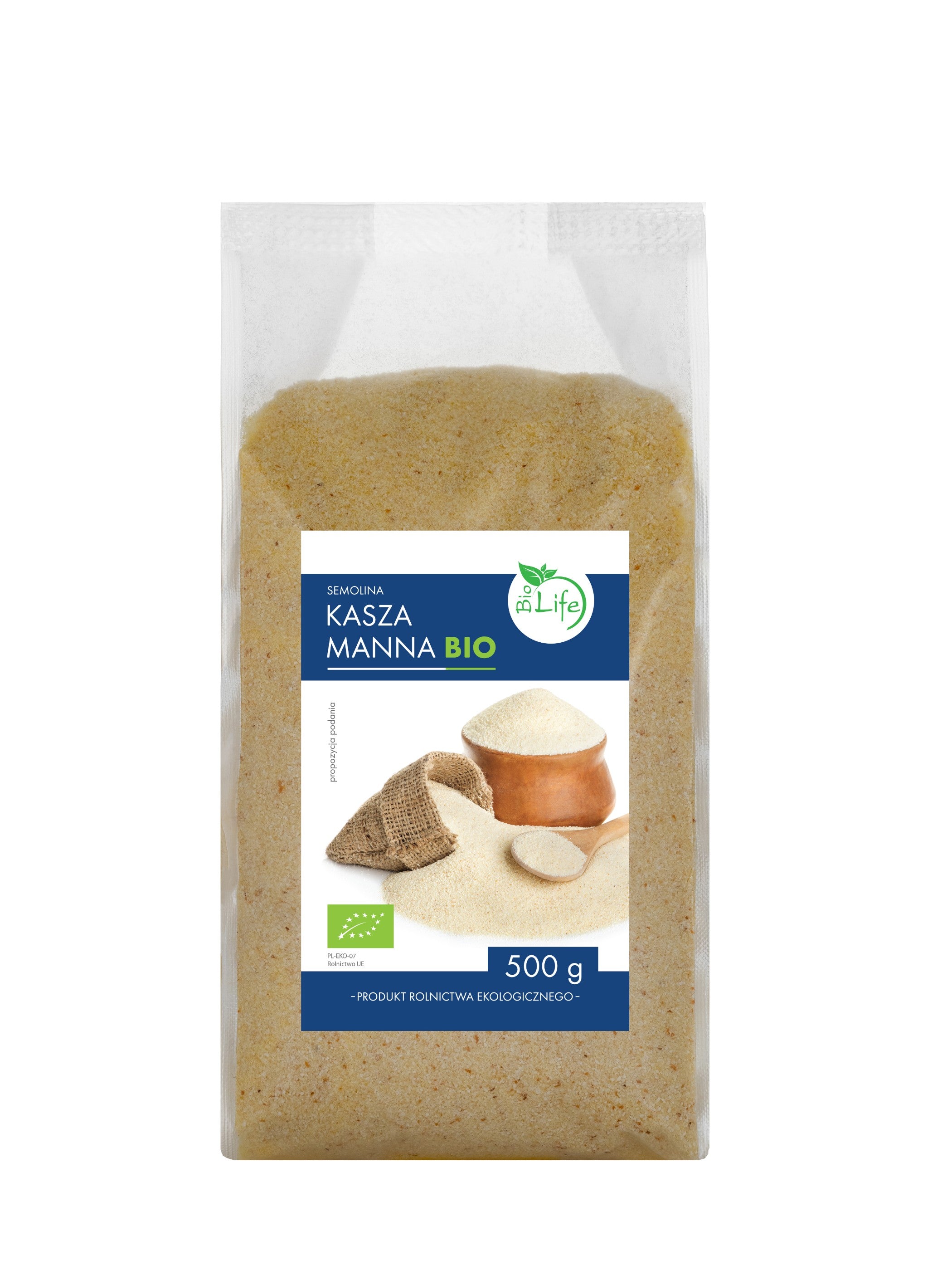 Kasza manna BIO 500g