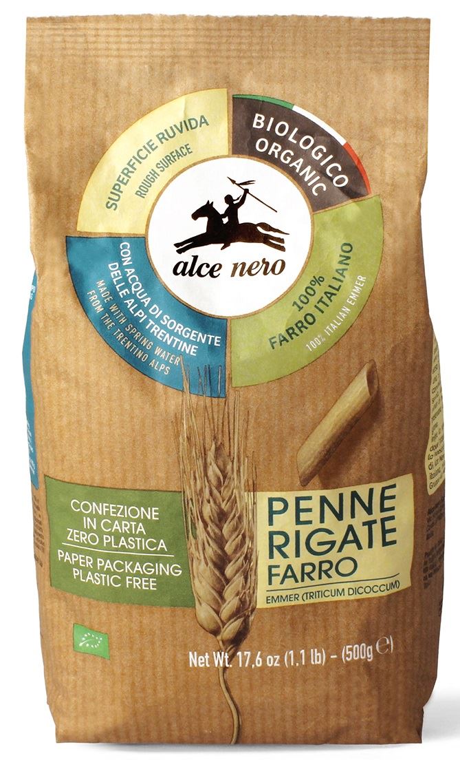Ekologiczny Makaron  Z PŁASKURKI Penne BIO 500 g