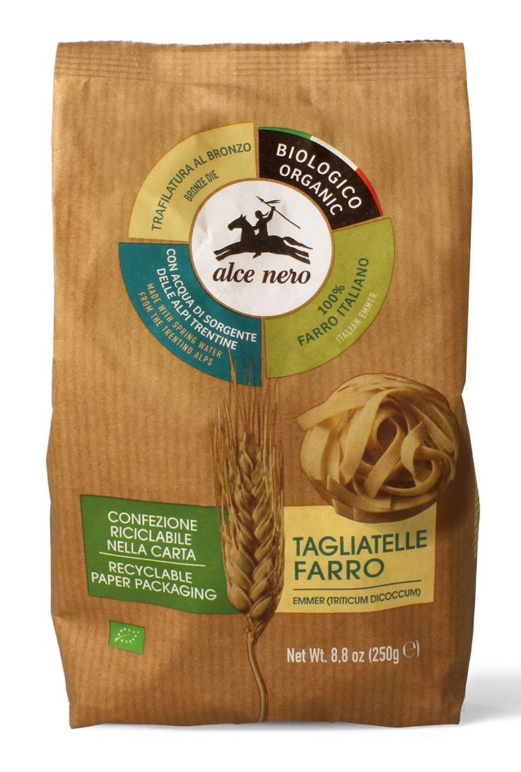 Ekologiczny Makaron  Z PŁASKURKI gniazda tagiatelle BIO 250 g