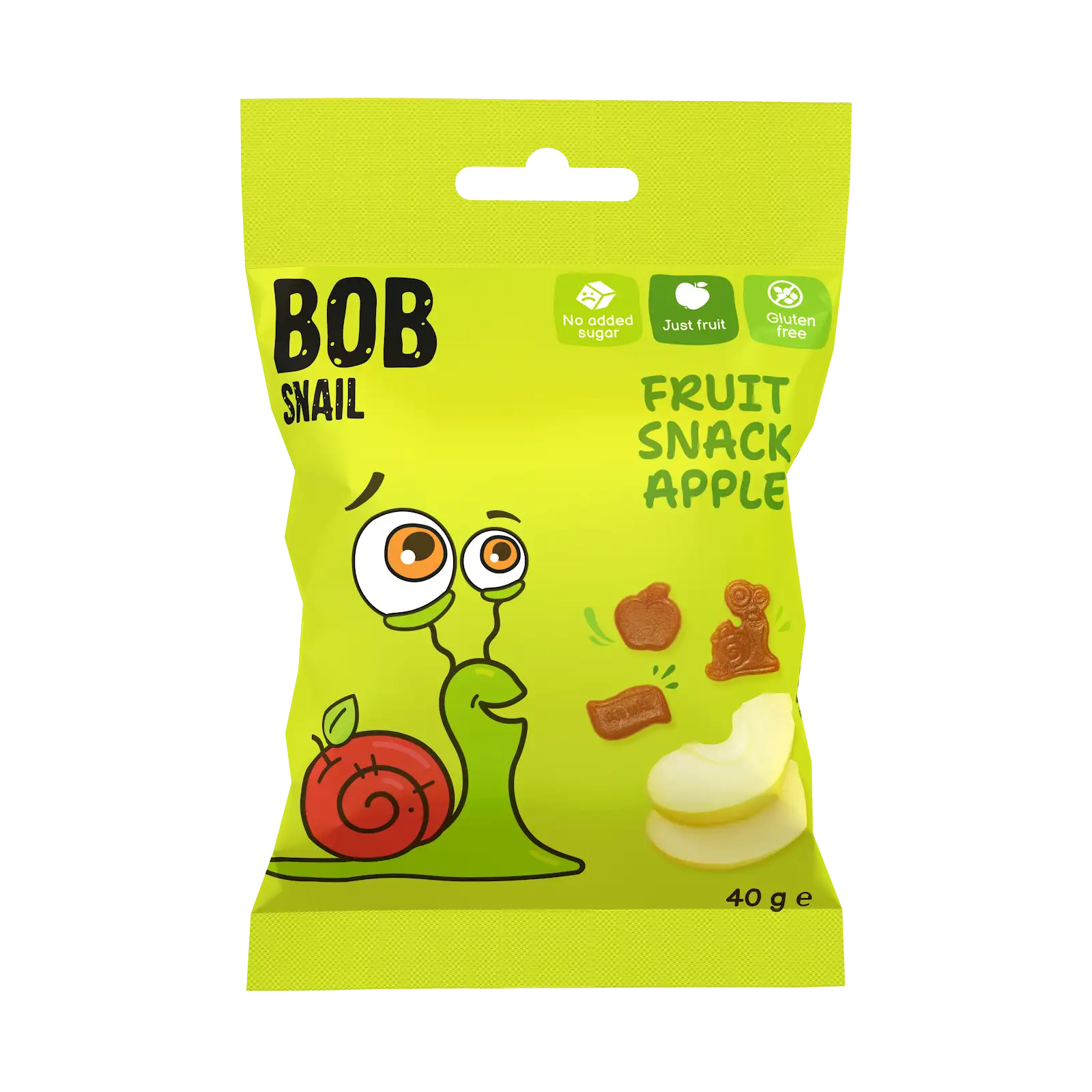 FRUIT SNACK "Jabłko" ВОB SNAIL 40 G
