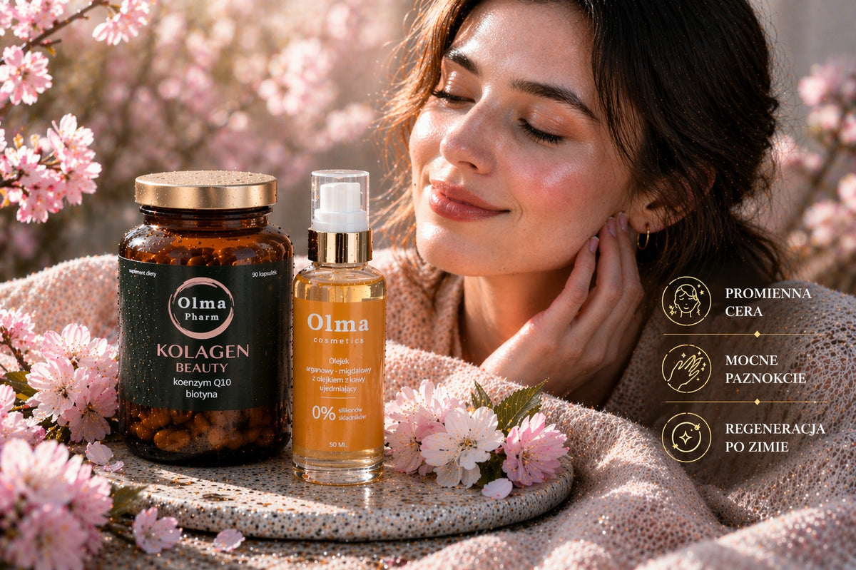 Kolagen Beauty z Koenzymem Q10 i Biotyną 90 kapsułek