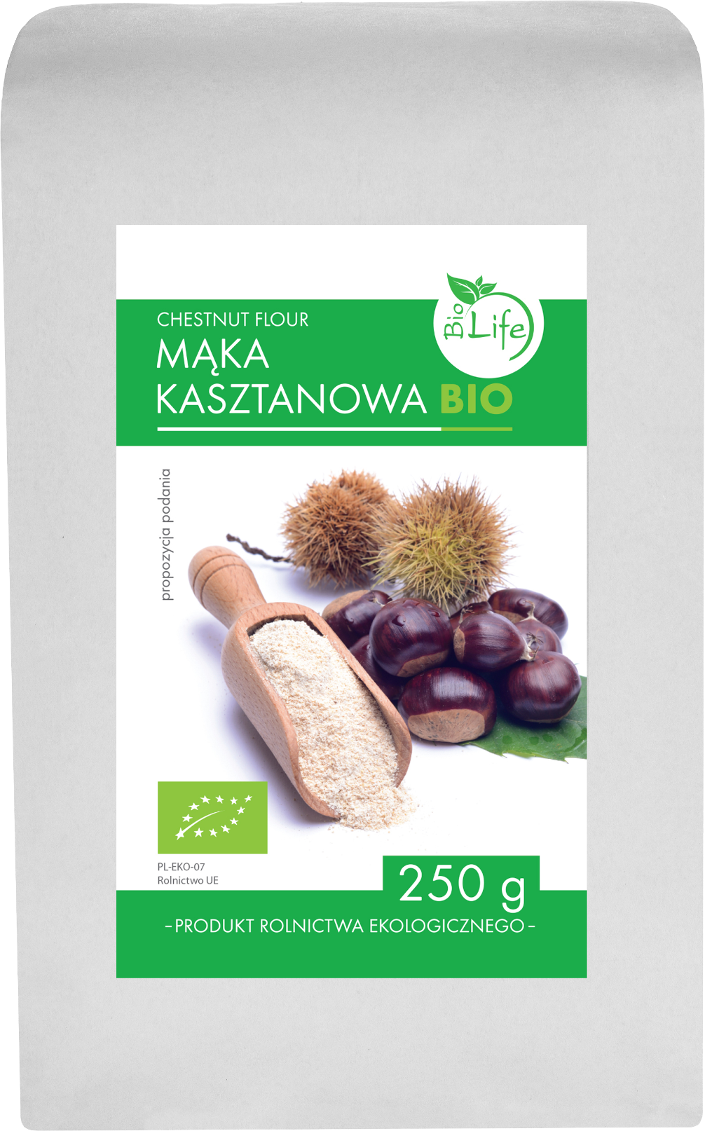 Mąka kasztanowa BIO 250g