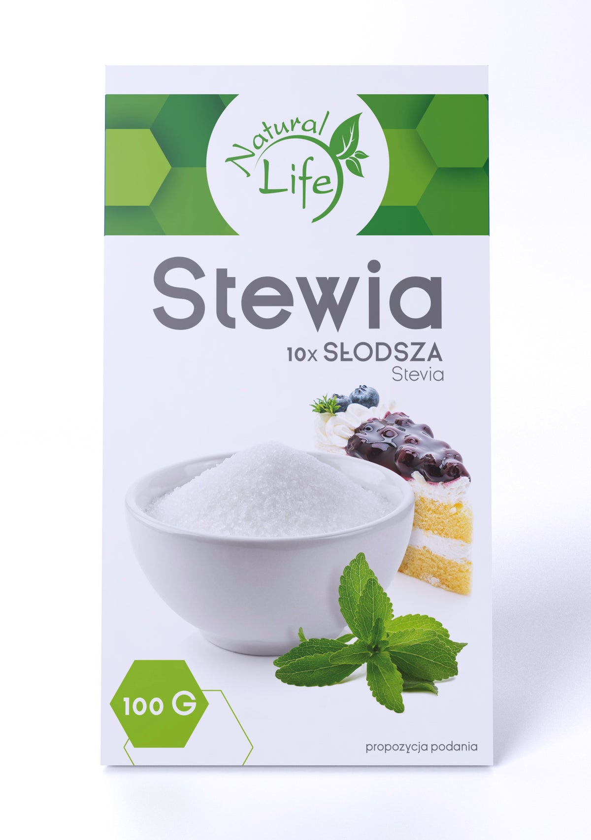 Stewia 10 razy słodsza100g