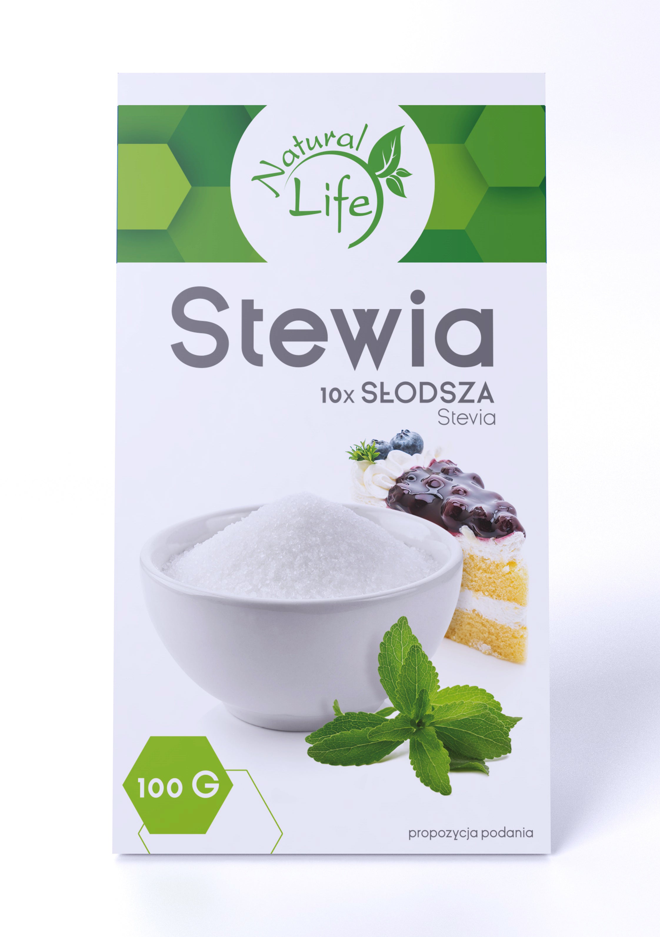Stewia 10 razy słodsza100g