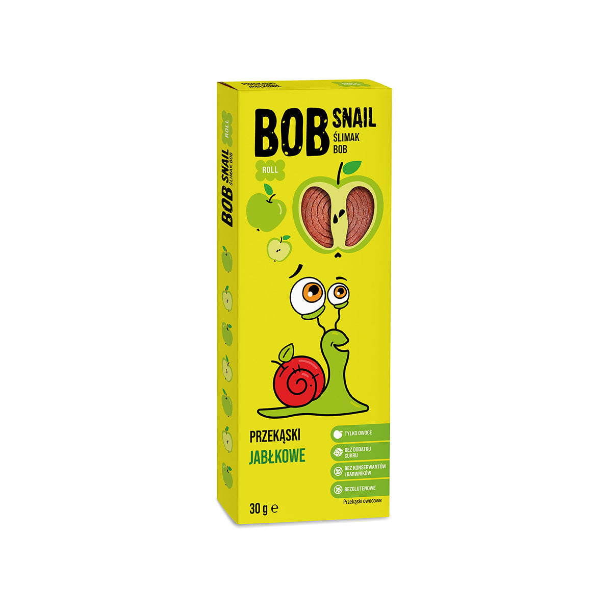 BOB SNAIL Rolls Jabłko  30 g