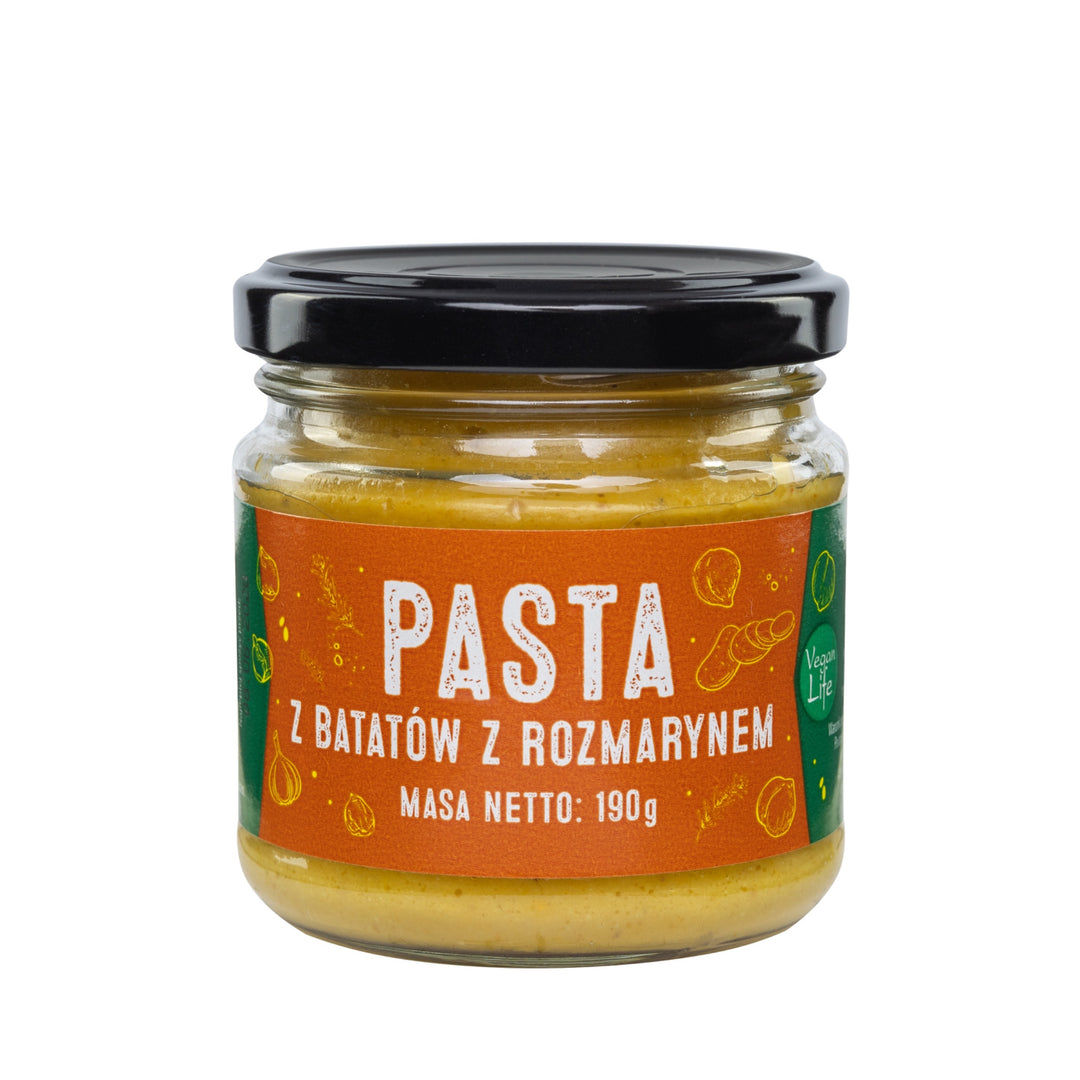 Pasta z batatów z rozmarynem 190g