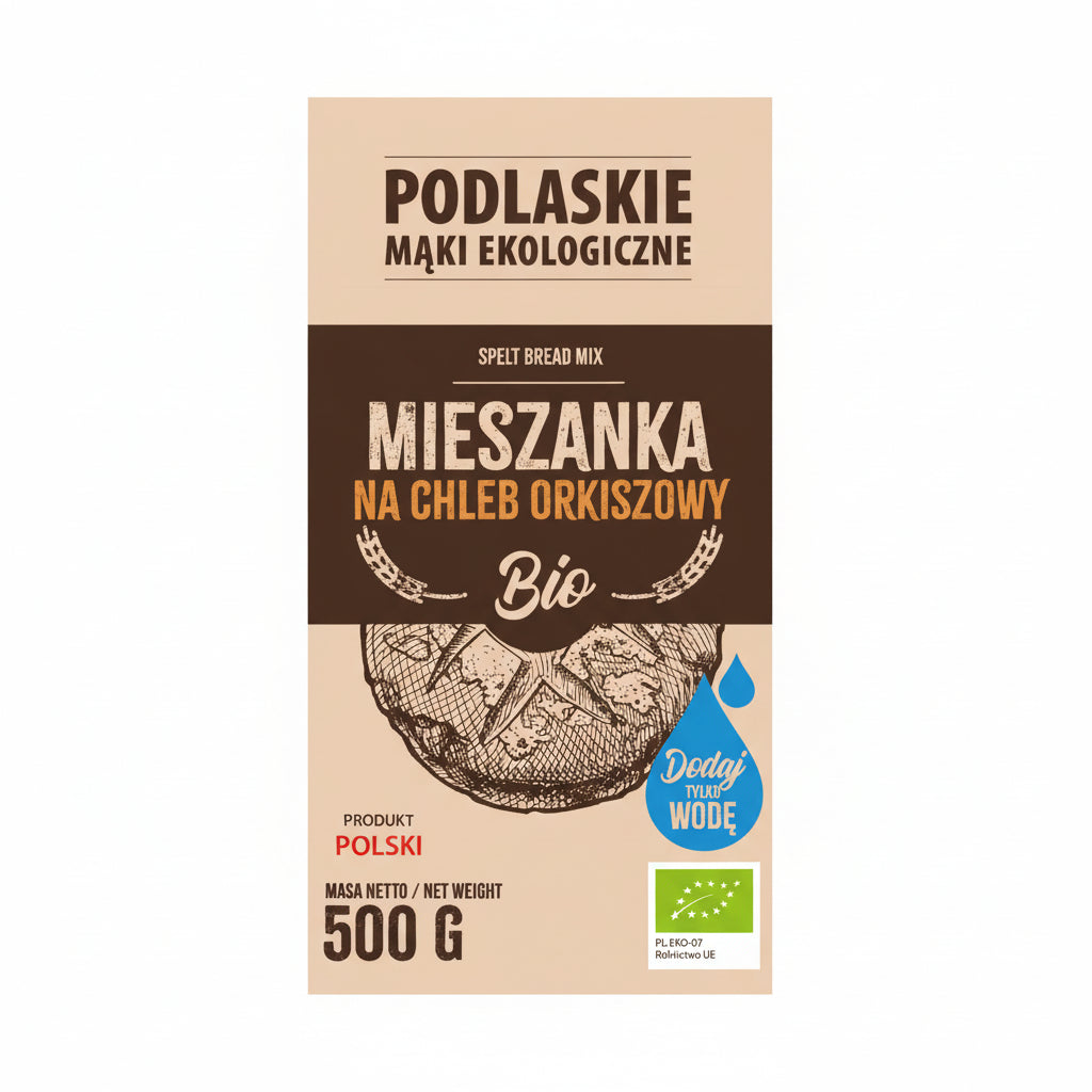 Mieszanka na chleb orkiszowy BIO 500g