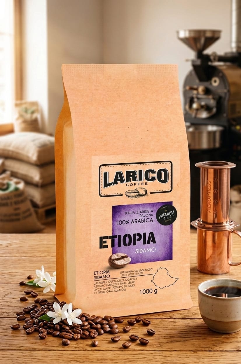 Larico Kawa Ziarnista ETIOPIA SIDAMO 1kg