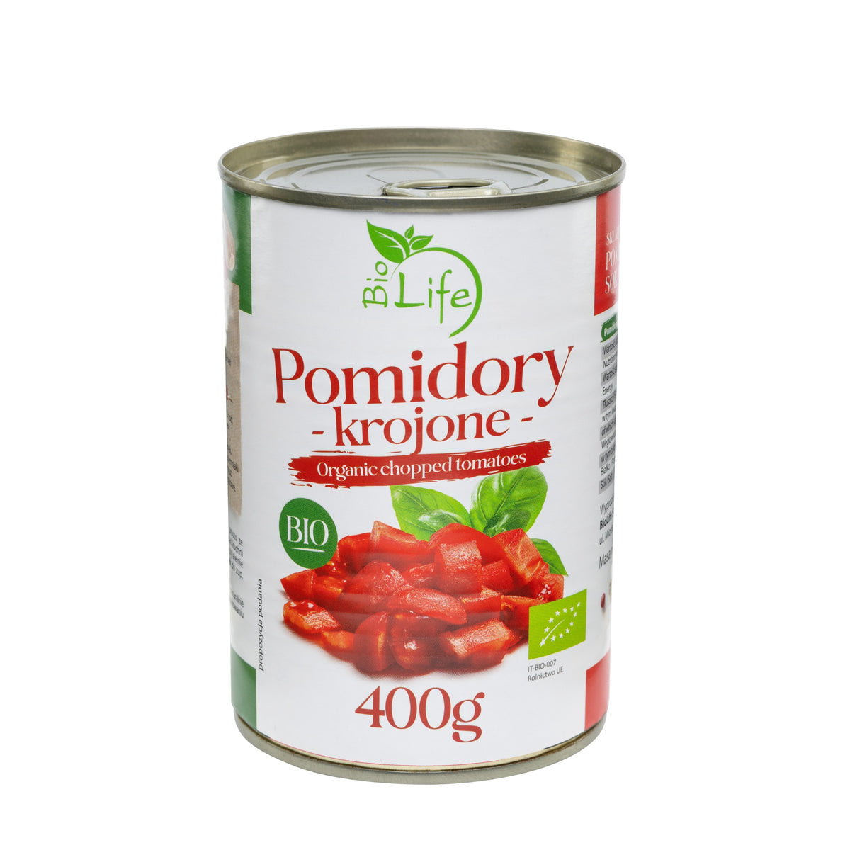 Pomidory krojone BIO 400g