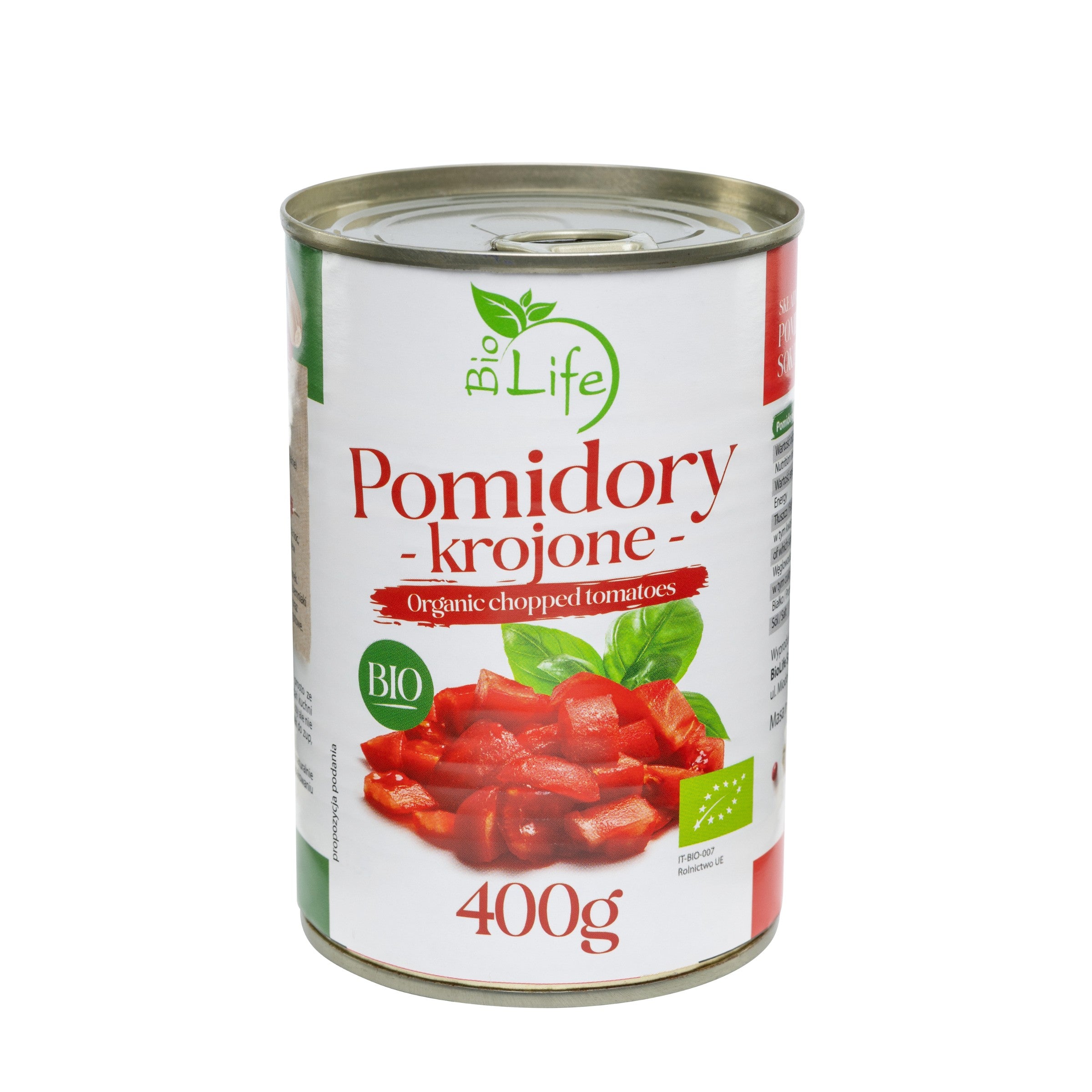 Pomidory krojone BIO 400g