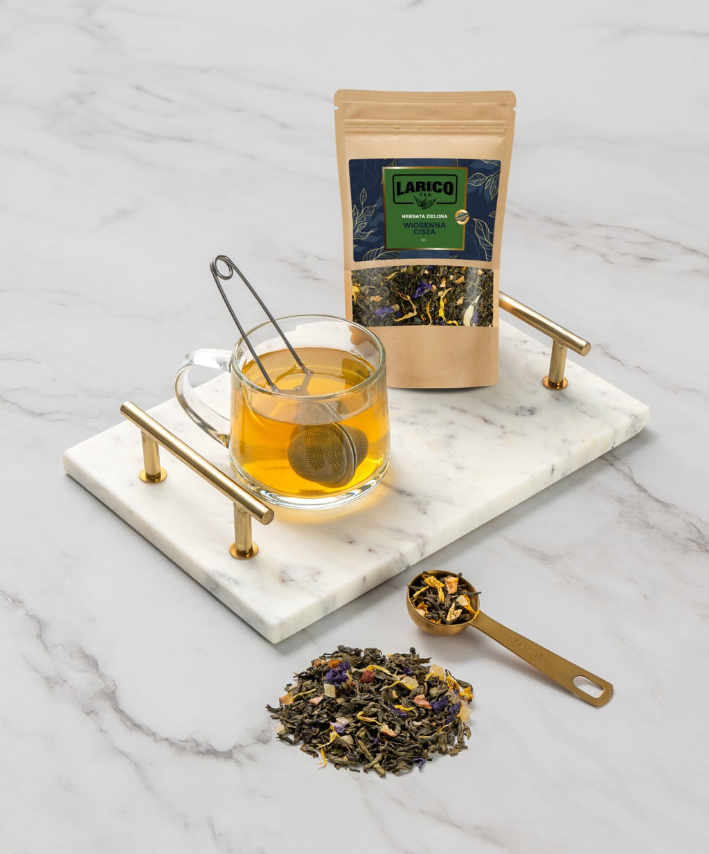 Larico Tea Herbata Zielona Wiosenna Cisza 50g