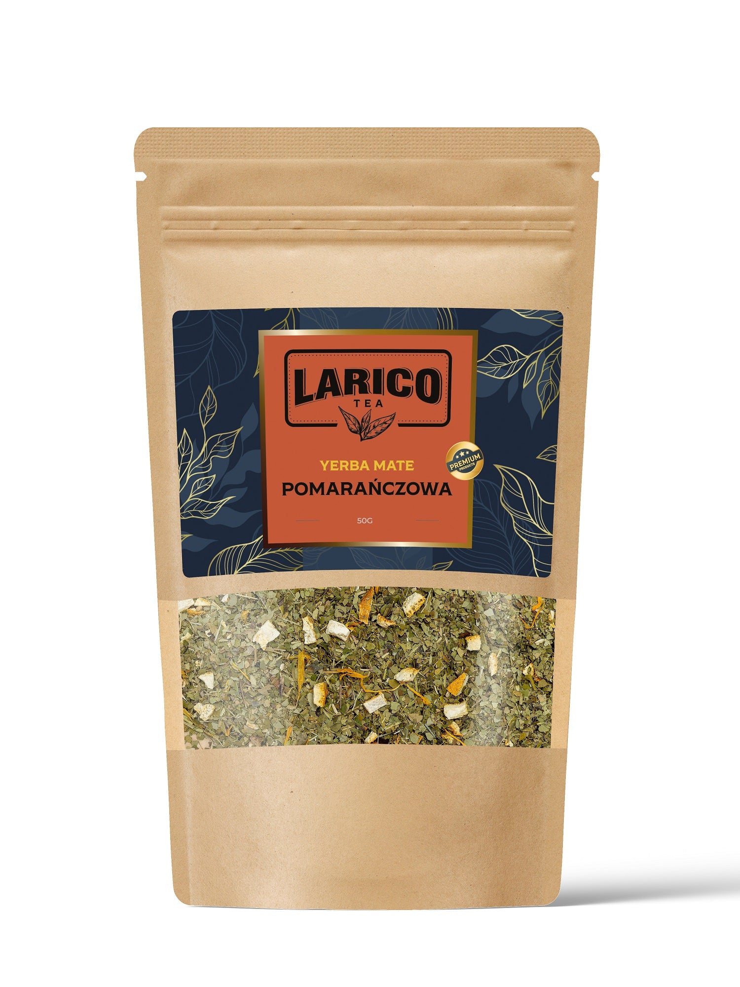 Larico Tea Yerba Mate Pomarańczowa 50g