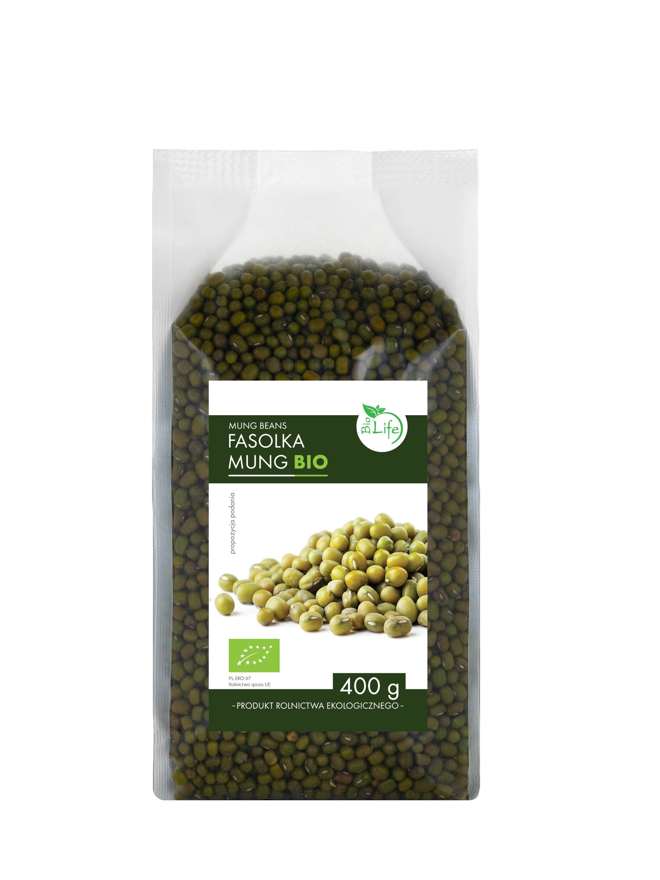 Fasolka mung BIO 400g