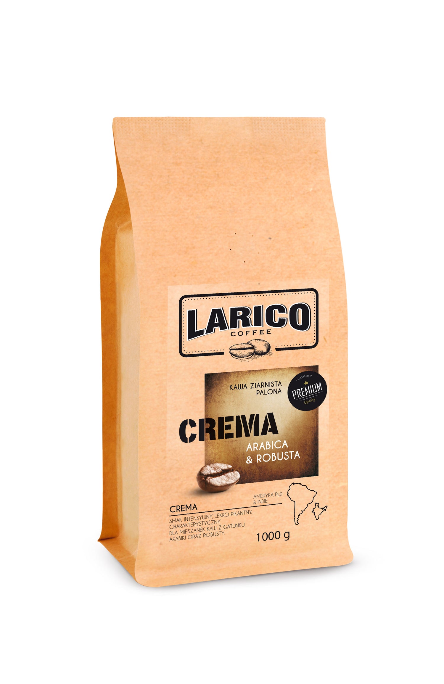 Kawa Ziarnista CREMA 1kg