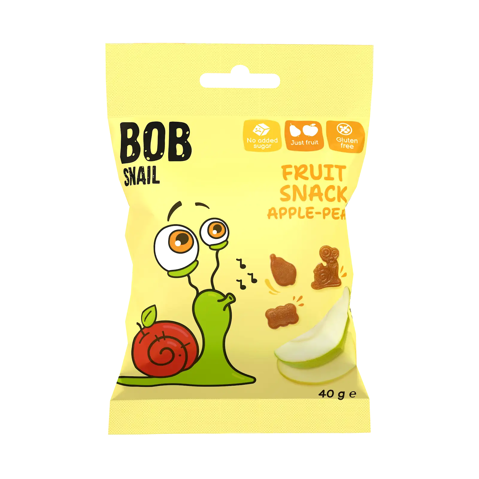 FRUIT SNACK "Jabłko gruszka" ВОB SNAIL 40 G