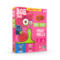 Bob Snail Mix 240g  (jabłko-malina, jabłko-borówka) 2 smaki po 12 szt
