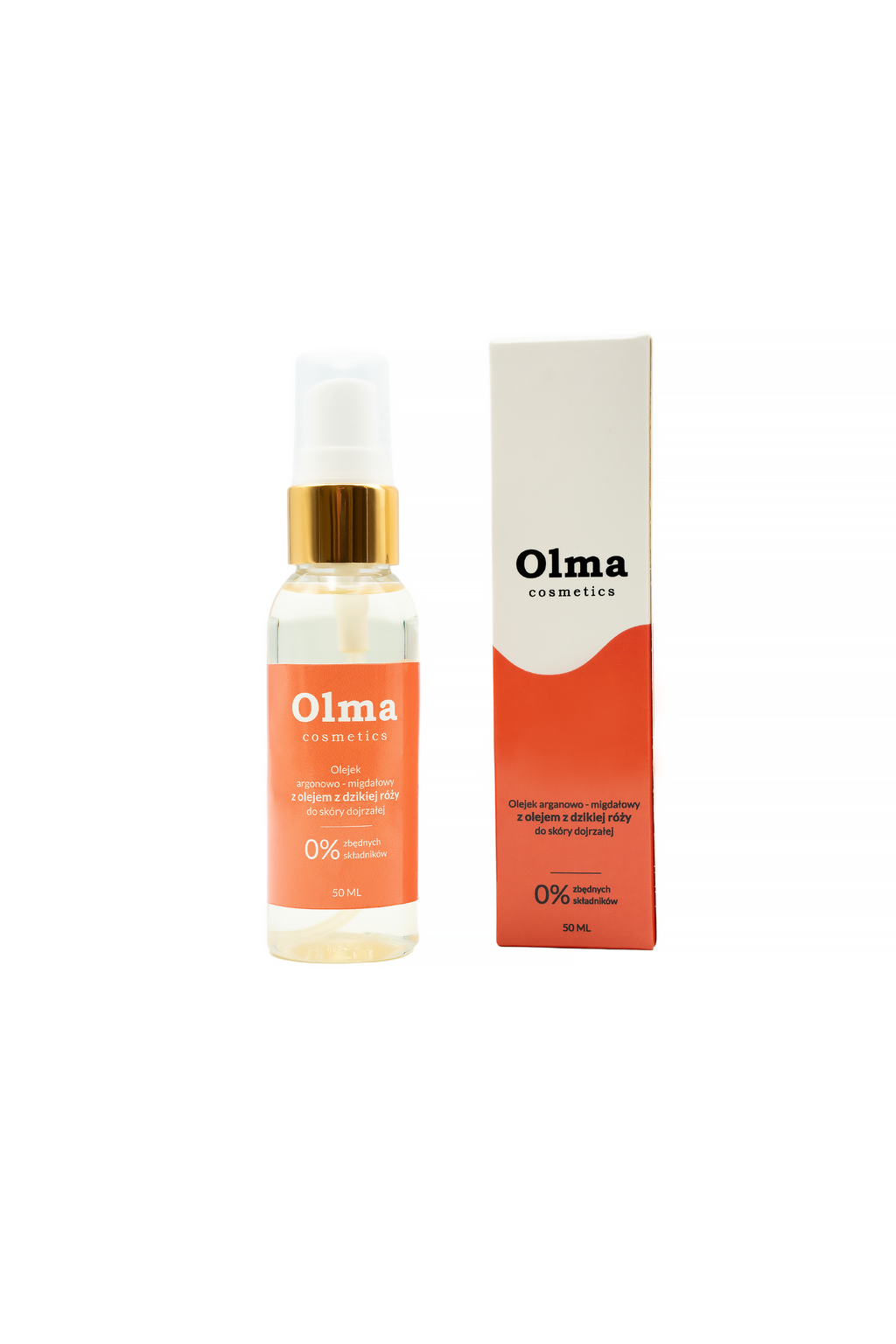 Olma Pharm  Olejek argonowo - migdałowy z olejem z dzikiej róży - Do skóry dojrzałej 50 ml