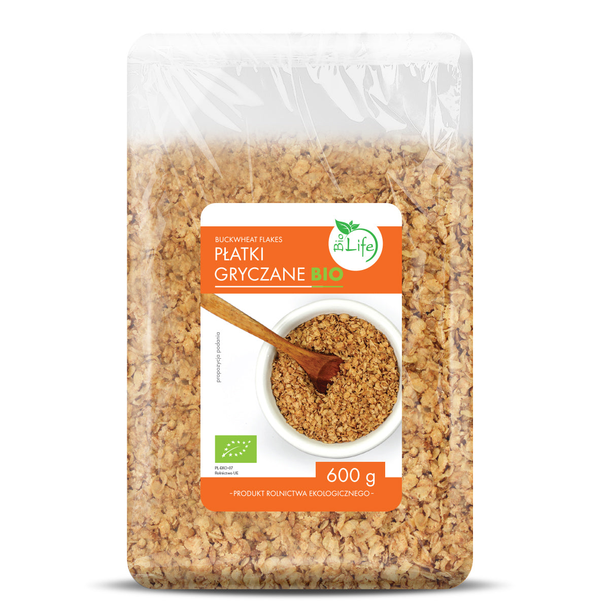 Płatki gryczane BIO 600g