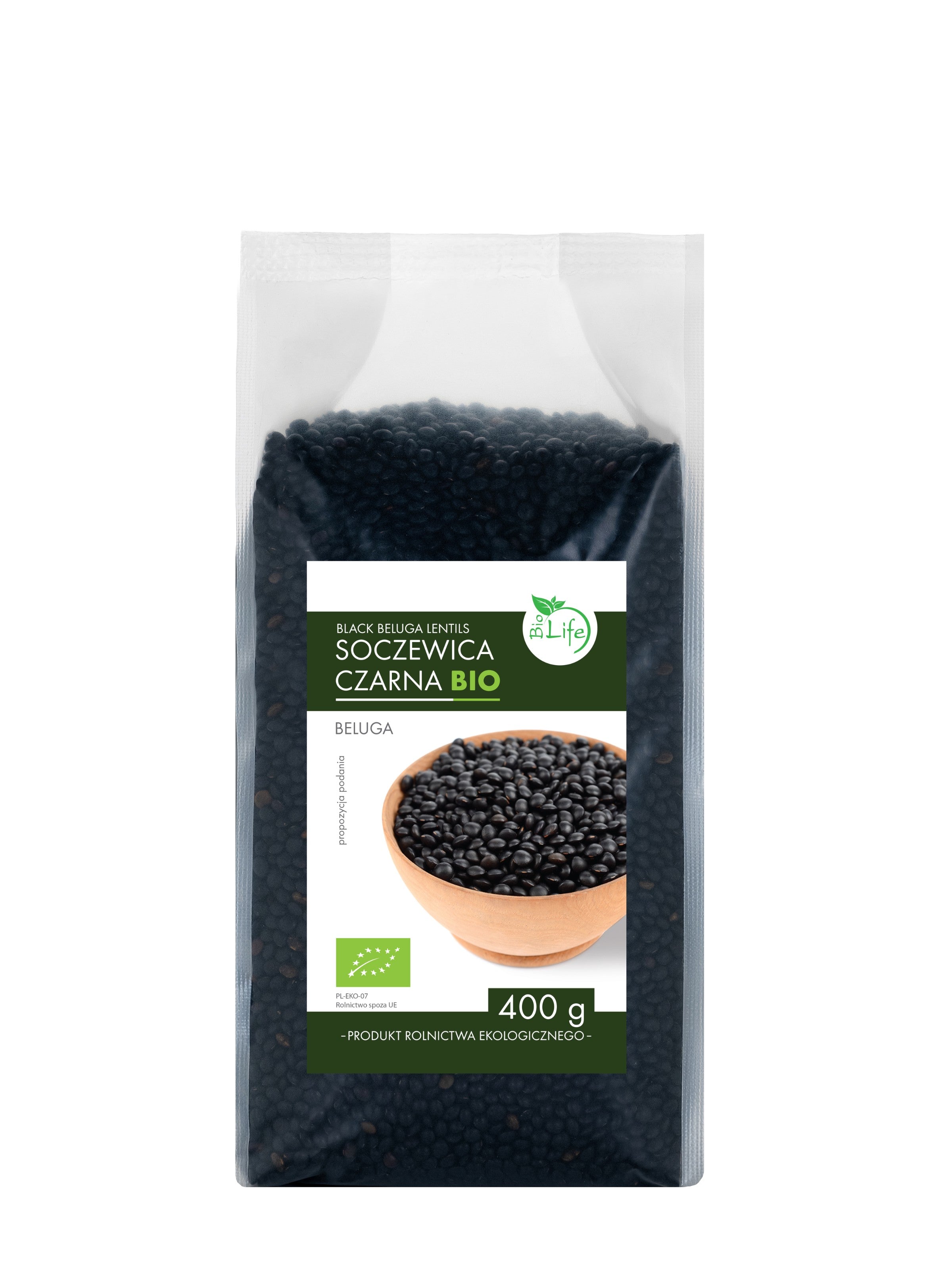Soczewica czarna BELUGA BIO 400g