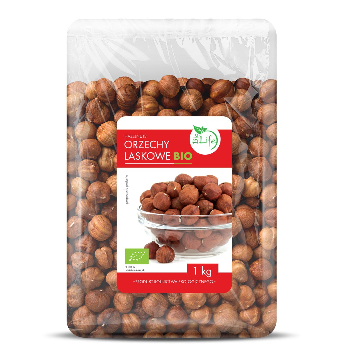 Orzech laskowy BIO 1 kg